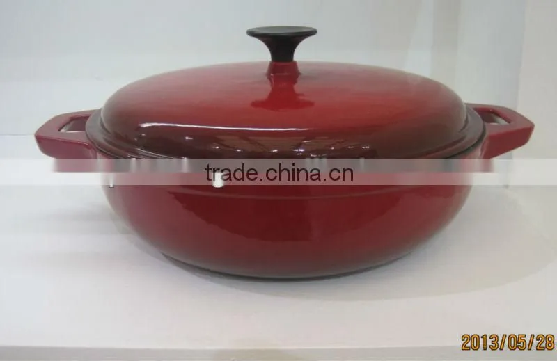 cast iron casserole/round casserole/oval casserole/dutch oven/sauce pot