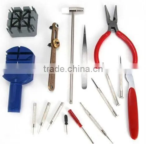 16 PCS Metal WATCH Remover REPAIR TOOL SET