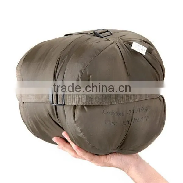 Heated wholesale military sleeping bag for cold weather