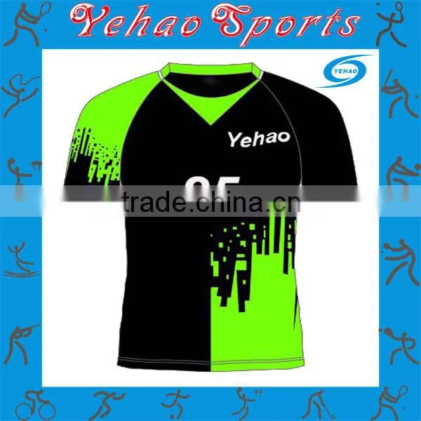 Custom Made Rugby Jerseys Sublimated Printing Shirt