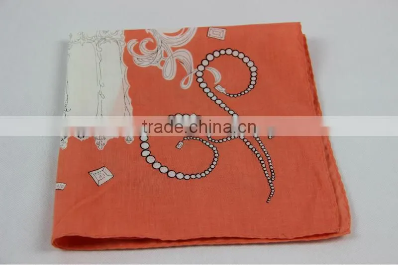 printing cotton custom square bandana