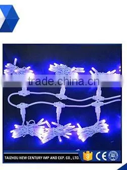flashing christmas outdoor 3d motif rope light
