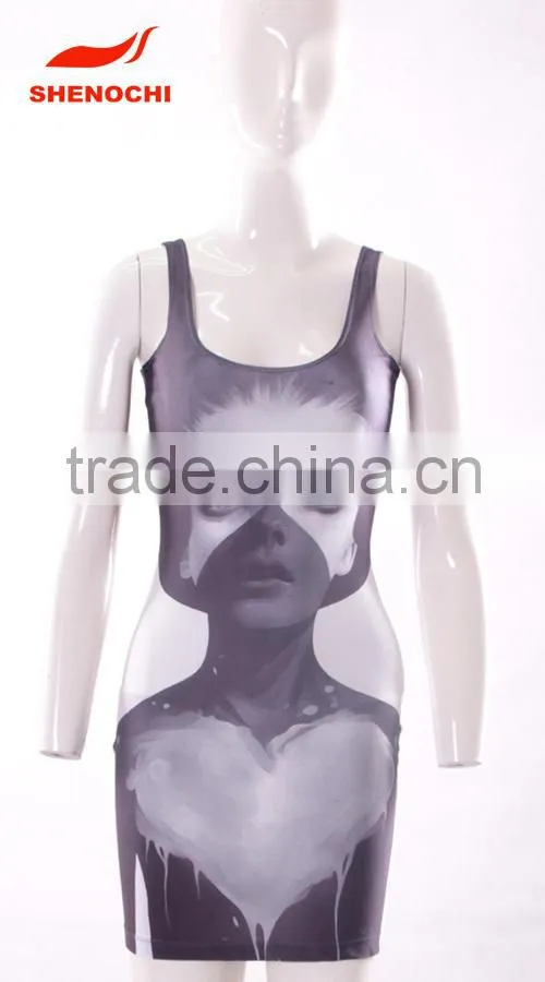 girl party wear western dress gym singlets