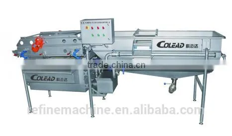 stainless steel vegetable washing machine/vegetable processing machine/vegetable cutting machine from Colead