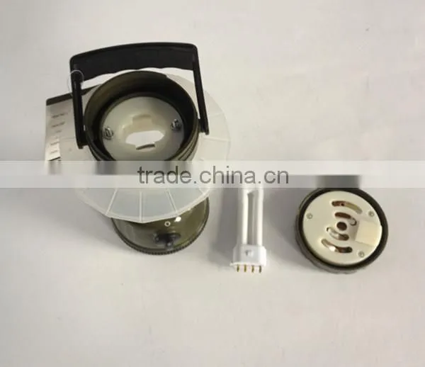82047#5w tube portable light powered emergency camping lantern