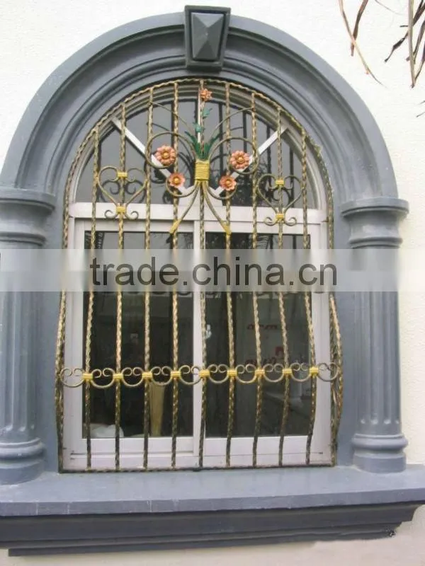 Top-selling hand forged iron fence for window
