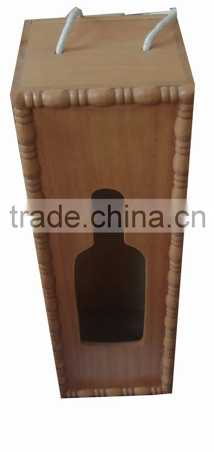 JINLINYUAN direct sale wooden wine box with 2 bottle,welcome to order