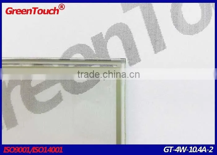 10.4 inch 10.4" 4 wire Resistive touch screen for industrial control systems,interactive teaching ,GPS