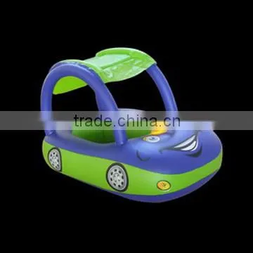 inflatable baby swimming boat/pvc swimming toys for baby/cartoon boat