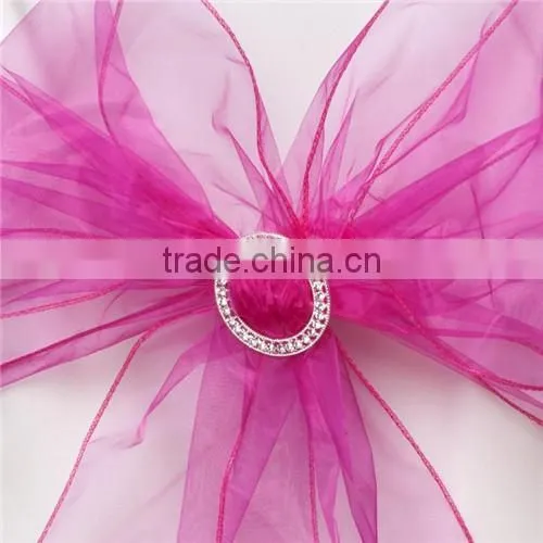 Organza Chair Sash for Party Decoration