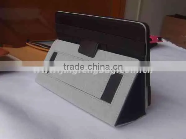 newest hot sale fashion leather tablet case