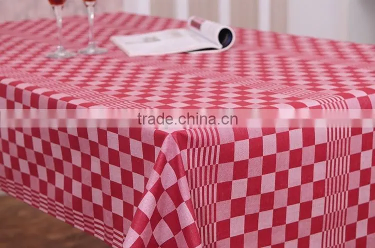 Cotton Tabelcloth CHECK ,DIFFERENT COLORS ,Printed Table Cloth