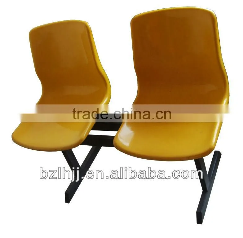 Public waiting chair for airport with 2 seats/ Bandems sillas/ (1110A)