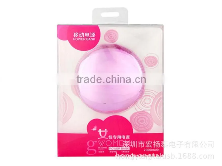 arrival 2016 power bank mirror make up for women