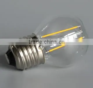mini globe led ball bulb led filament G45 4w e14