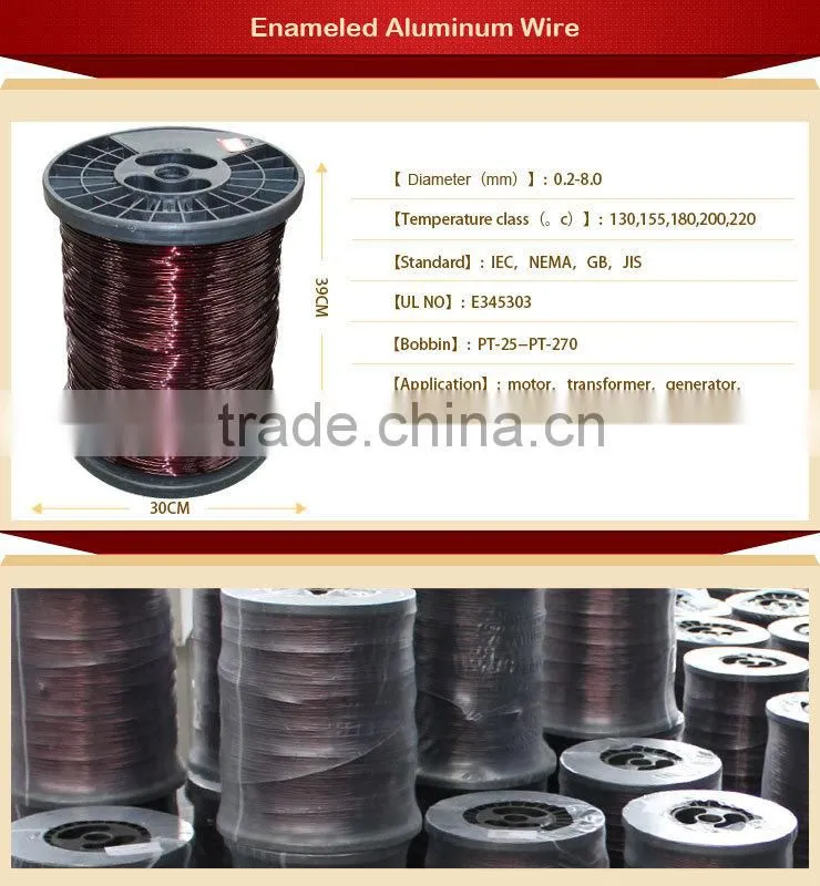 Top selling products enamelled aluminum winding wire