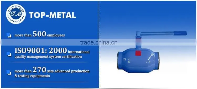World Best Selling Products three piece butt welding ball valve