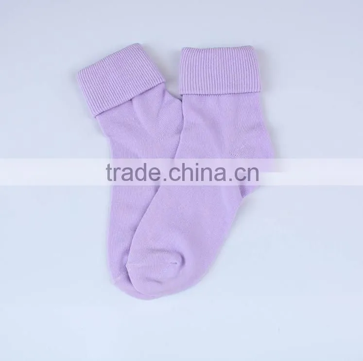 2015 fashion Japan lady socks turnup socks