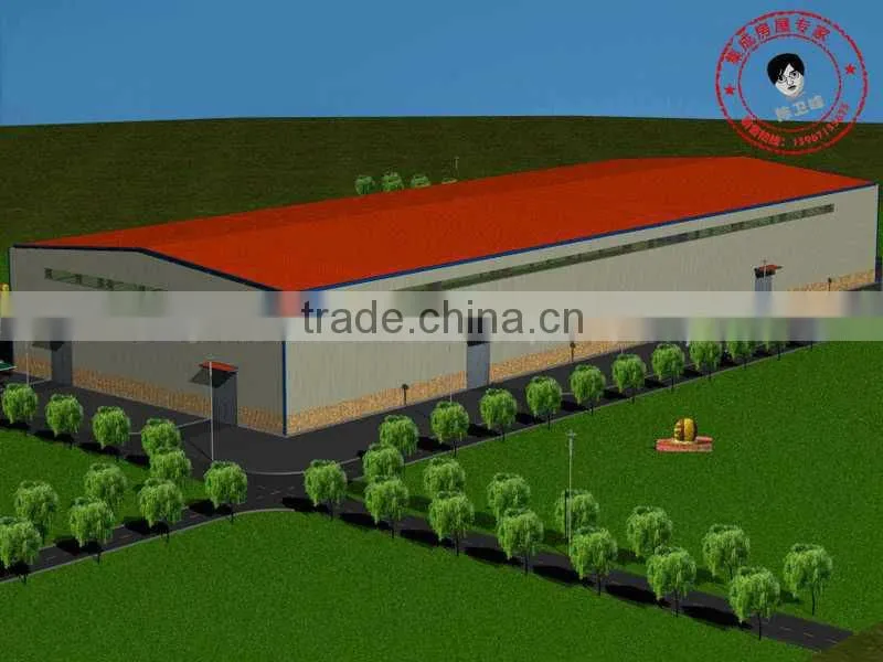 Large Steel Structure Building, Warehouse ,Workshop,Frame Building
