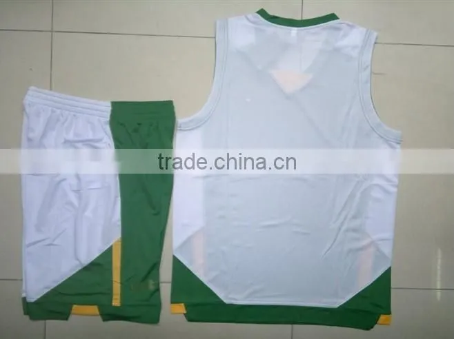 2014 OEM basketball team uniform, blank basketball suit, basketball jersey set