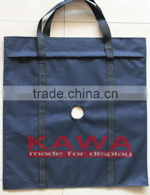 Flying banner pole sand bag for display
