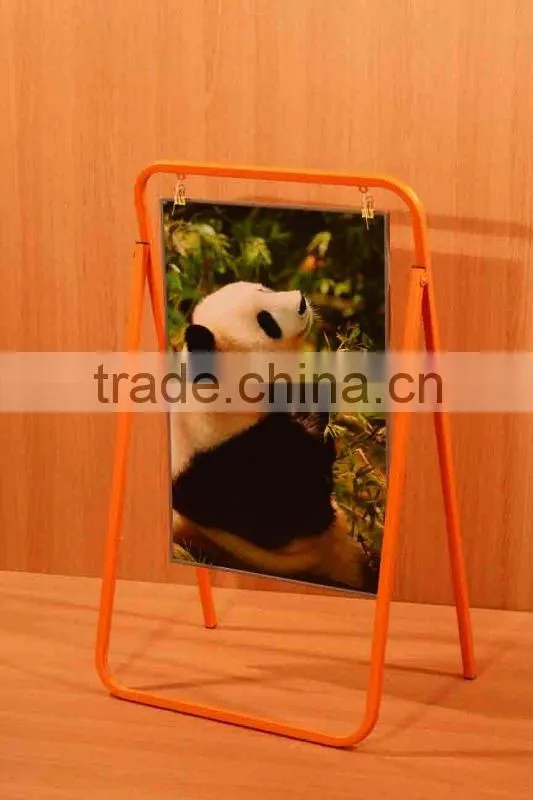metal foldable poster display
