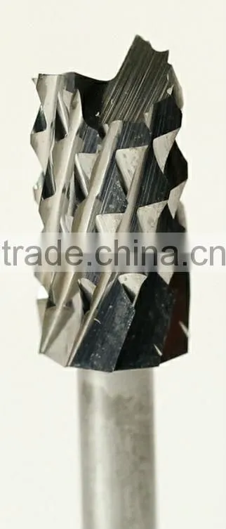 Soild spiral downcut router bits