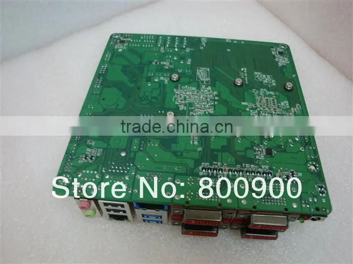 4 DVI-I multi-screen multi-graphics motherboard MINI ITX AMD APU R series with DC power 4SATA2COM