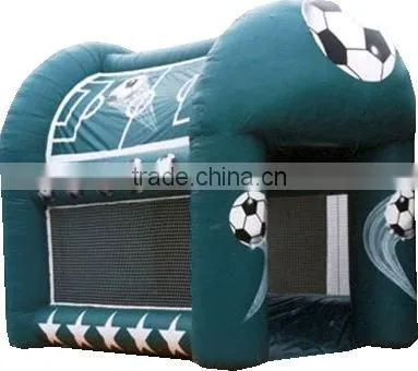 Customized inflatable soccer goal for sale