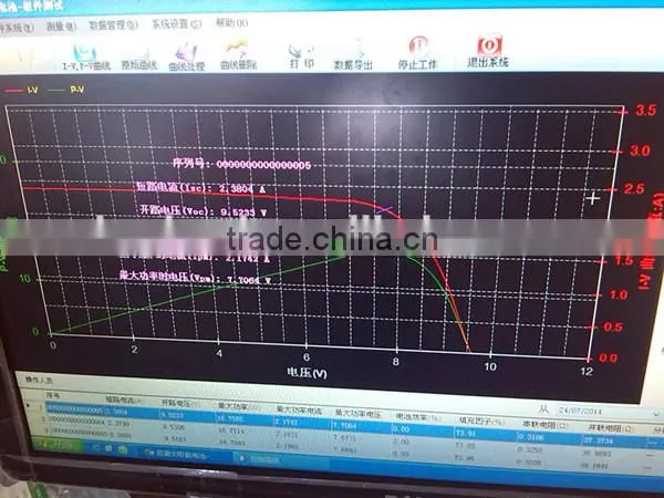 Made in China solar module testing machine