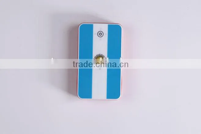 World Cup 2014 mobile power bank supply general charger as gift wholesale 10000mAh
