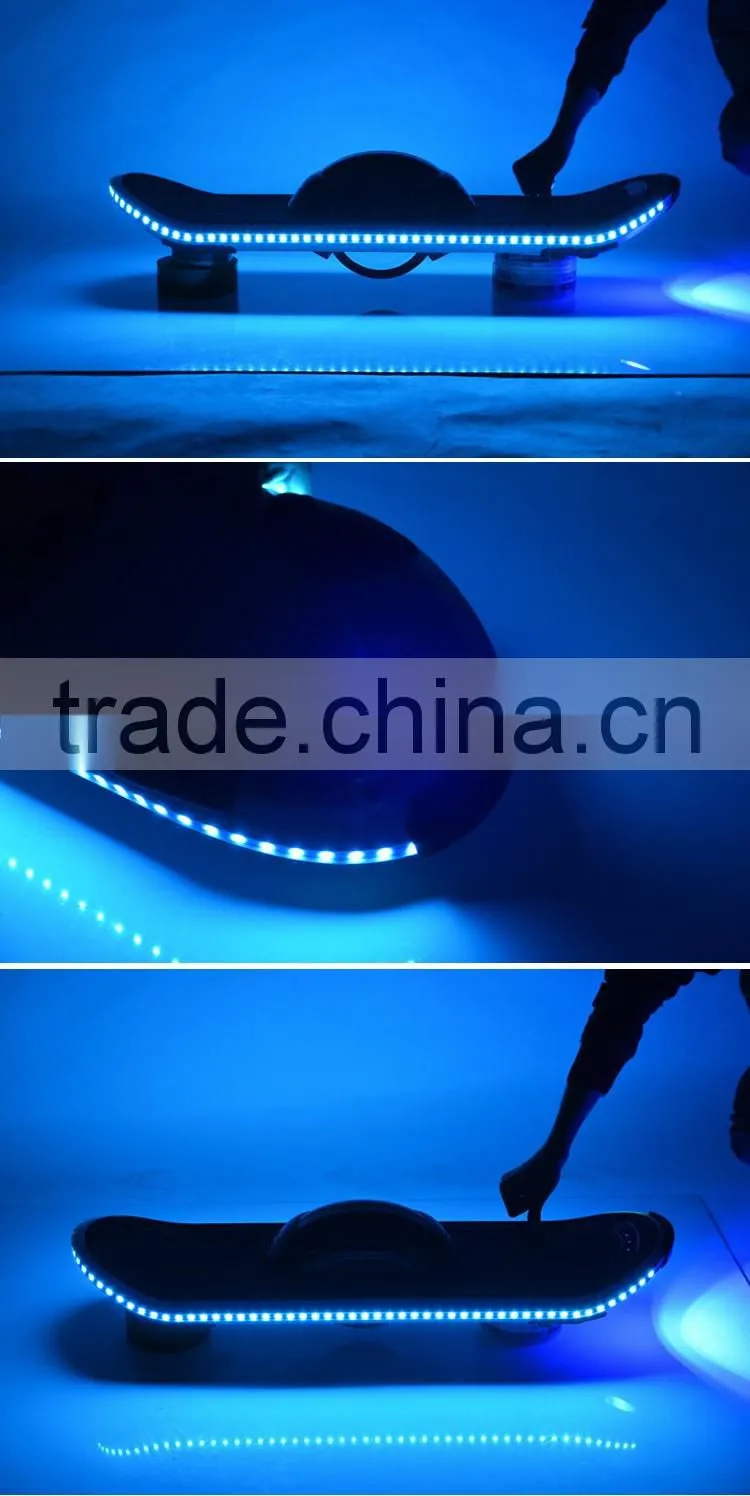 One wheel electric skateboard one wheel self balance unicycle one wheel electric hoverboard