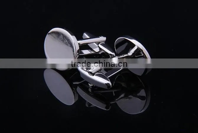 Cleaning Blank Cufflink,Mirror Cufflink