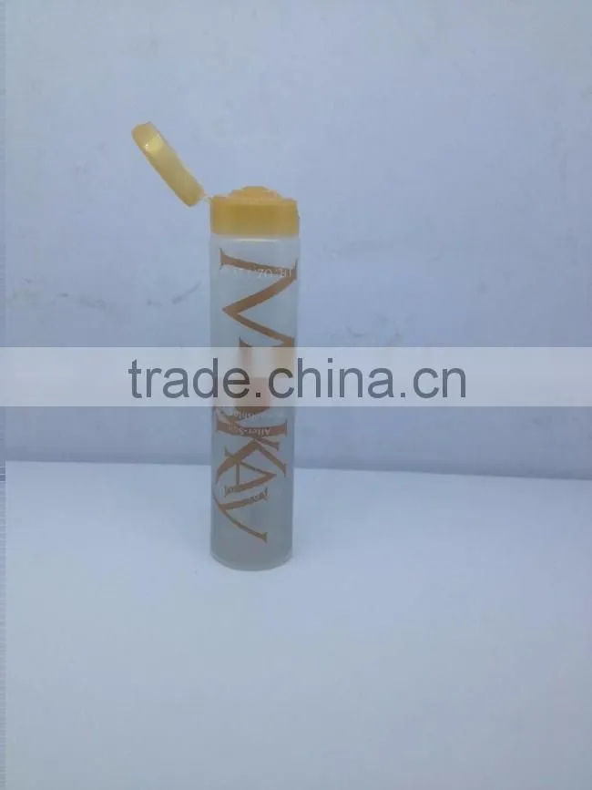 25mm Color Plastic Cosmetic Tubes Packing With Flip Top cap