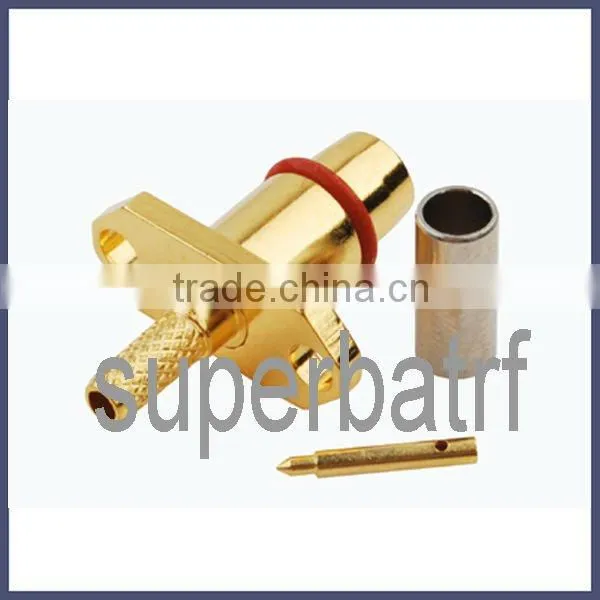 BMA Crimp male Flange Connector Plug for LMR100