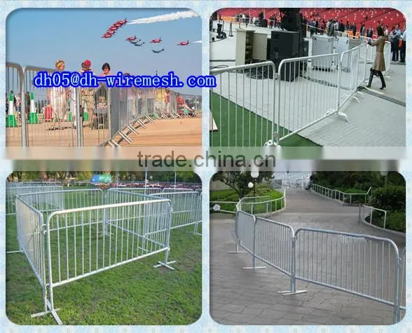 2 meters * 1 meter safety road barrier crowd control barrier traffic barrier for sale