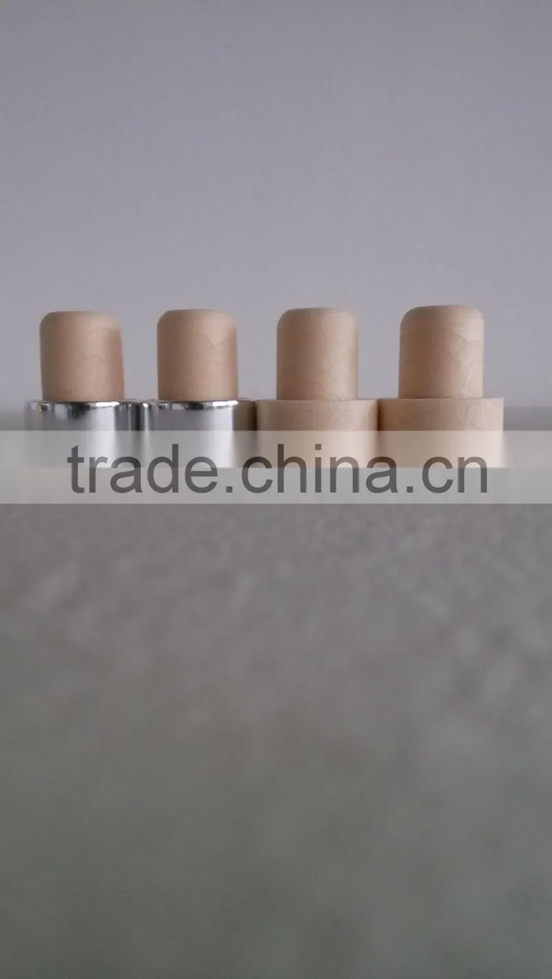 Glass bottles with metal cap