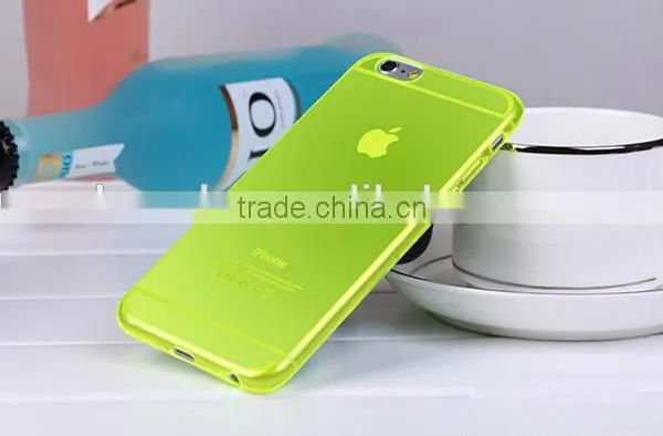 Mix color custom logo soft tpu case for iphone 6 plus 5.5 inch