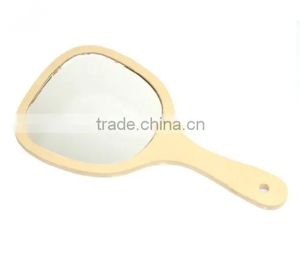 Natural wooden frame mirror
