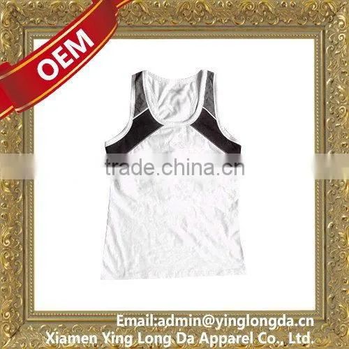 High quality new products spaghetti strap girl vest