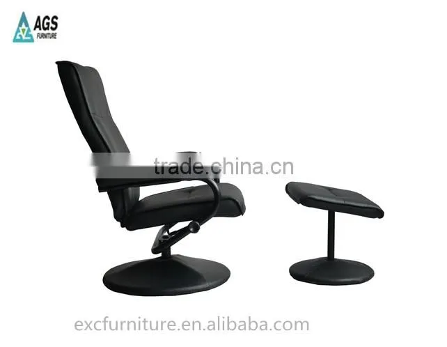 Hot sale modern novel electric massage leisure recliner chair with footrest AGS-9015