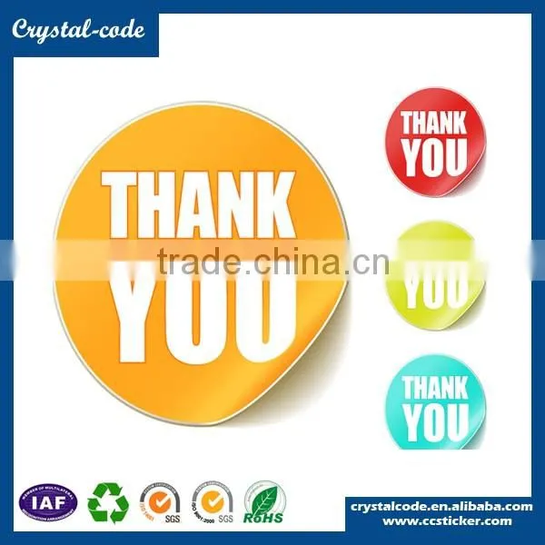 Customize size decorative perforated die cut self adhesive label