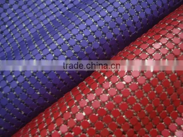 aluminium trimming sheet for sale,adhesive aluminium mesh with backing glue for garment accessory
