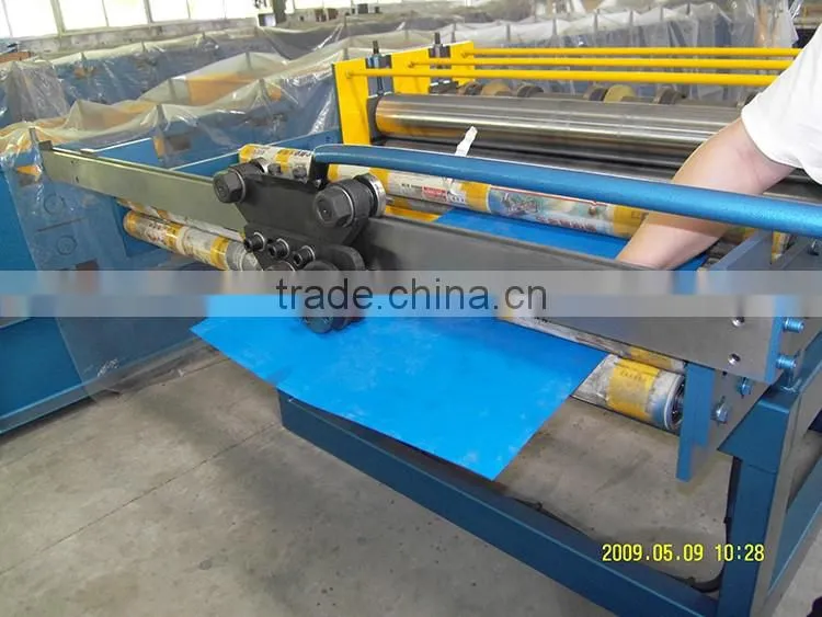 Hangzhou steel sheet slitting line shear steel sheet line