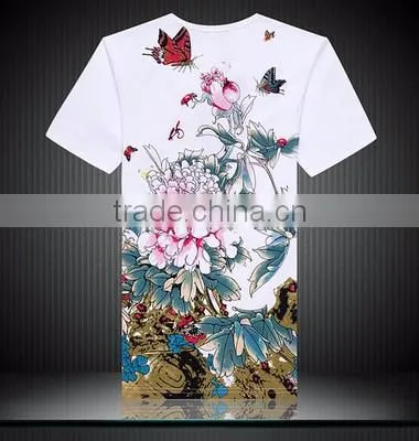 Wholesale t shirt printing All kinds of patterns t-shirt custom tshirt manufacturer,plus size design your own wholesale t-shirts