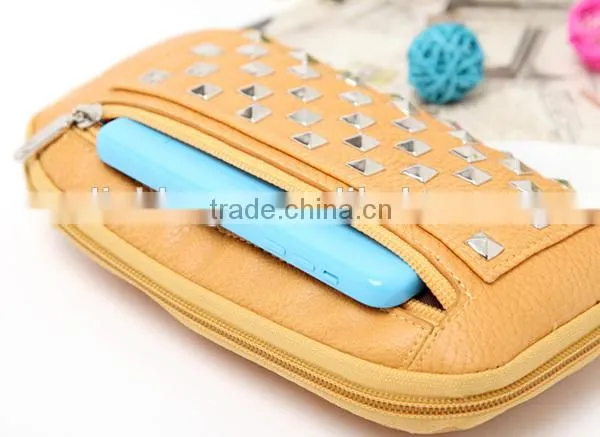 lady travel leather wallet