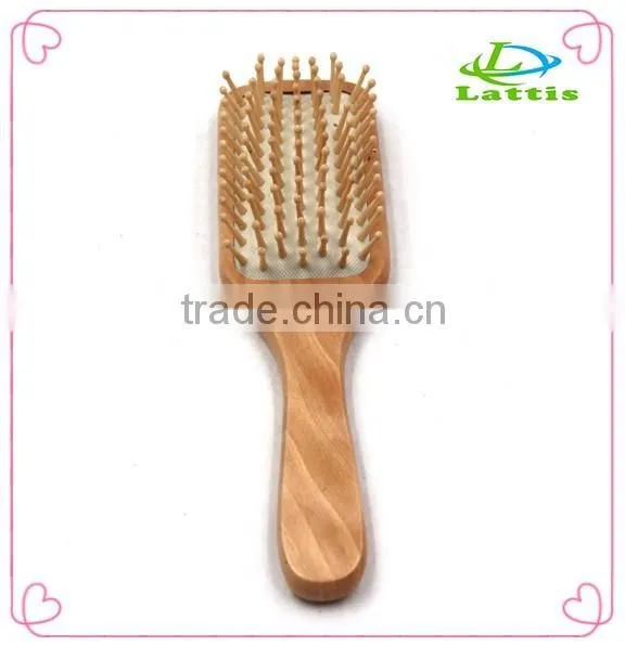 2016 new Antistatic Wooden Bamboo Hair brush for women and girls