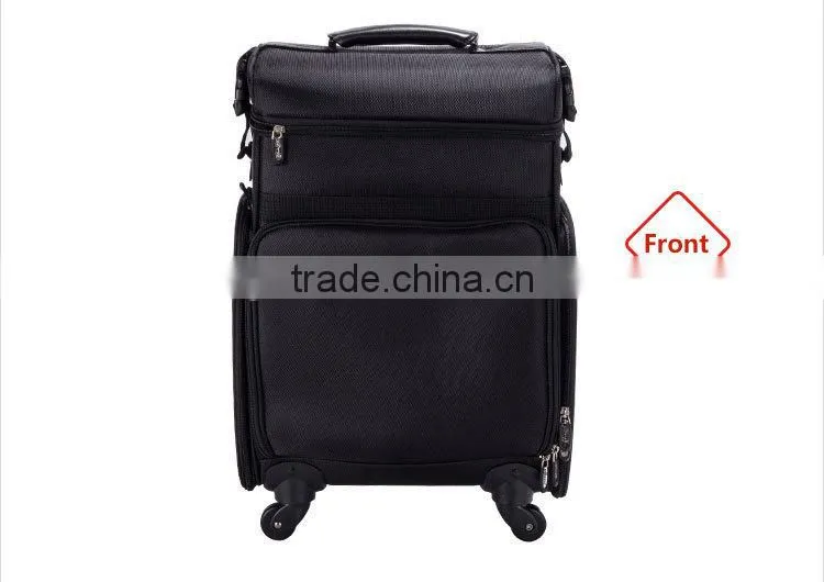 High Quality Wholesale Price Custom Made Pilot Girls Trolley Case With Trays