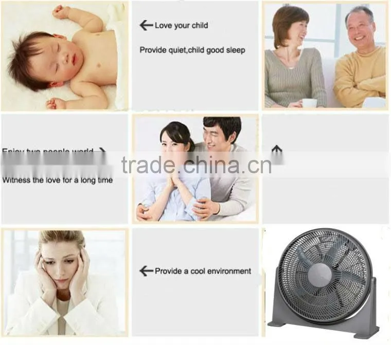 electric square 20" box fan