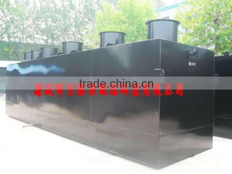 High Property Waste Water Treatment Machine for Domestic Sewage